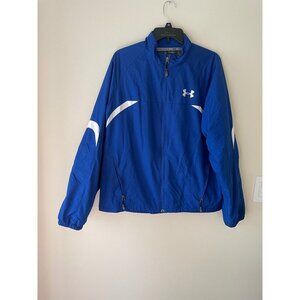 Under Armor  Performance Jacket   Medium  Blue   100% Polyester